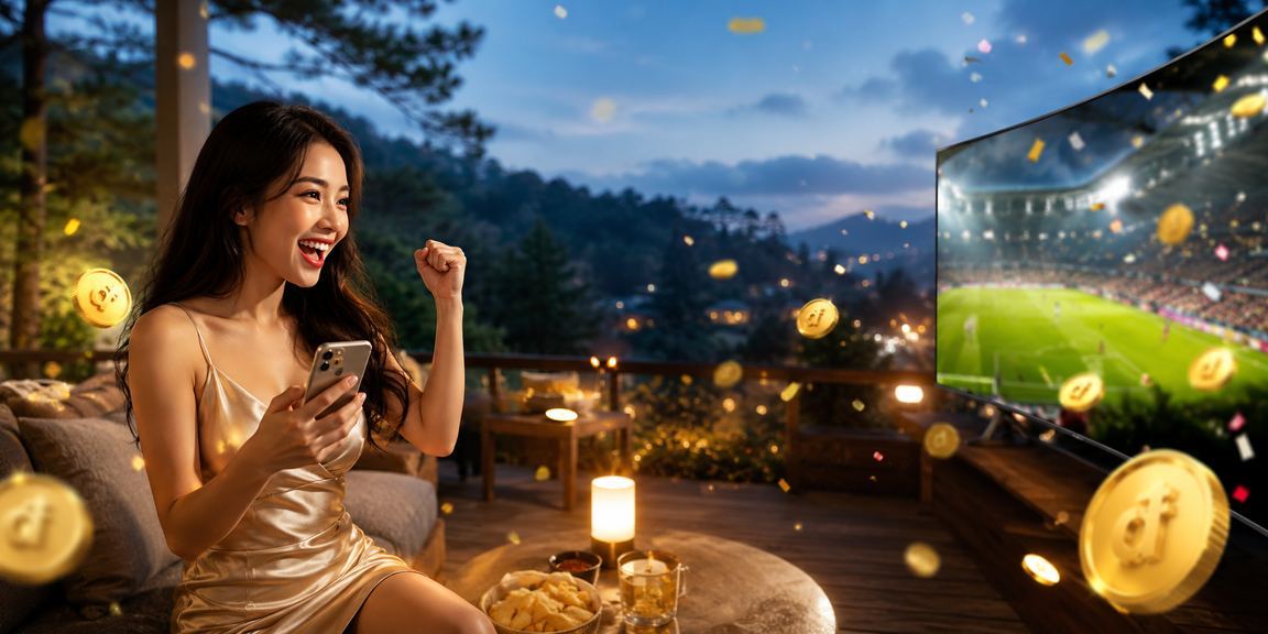 Người dùng Đà Lạt truy cập casino trực tuyến trên điện thoại di động trong không gian thư giãn