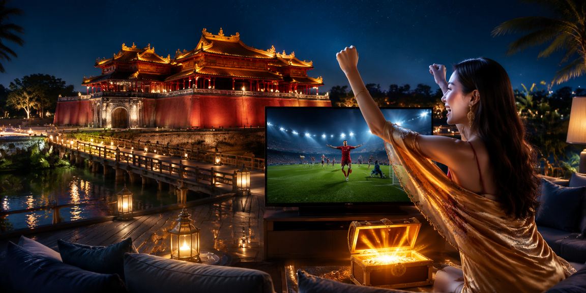 Người dùng Huế theo dõi trạng thái giao dịch nạp tiền sau trận bóng đá