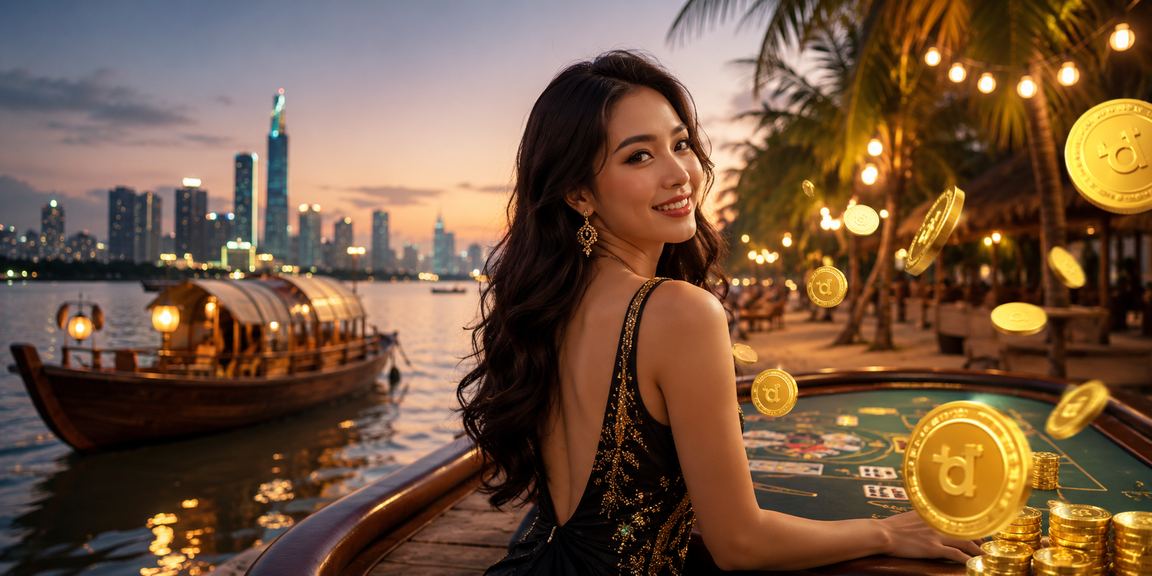 Người chơi tham gia bàn baccarat live casino tại vùng đồng bằng sông Cửu Long